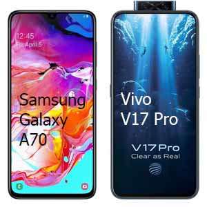 bourgeon Öğrenme AIDS  Compare Samsung Galaxy A70 vs Vivo V17 Pro features and specs