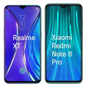 Compare Realme XT vs Xiaomi Redmi Note 8 Pro
