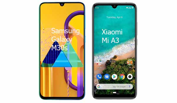 Compare Samsung Galaxy M30s vs Xiaomi Mi A3