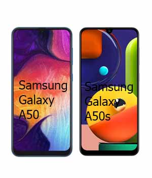 Compare Samsung galaxy A50 vs Samsung galaxy A50s
