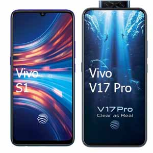 Compare Vivo S1 vs Vivo V17 Pro