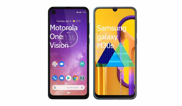 Motorola One Vision vs Samsung Galaxy M30s comparison