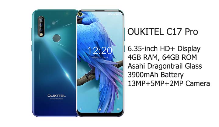 Oukitel C17 Pro Full Specifications