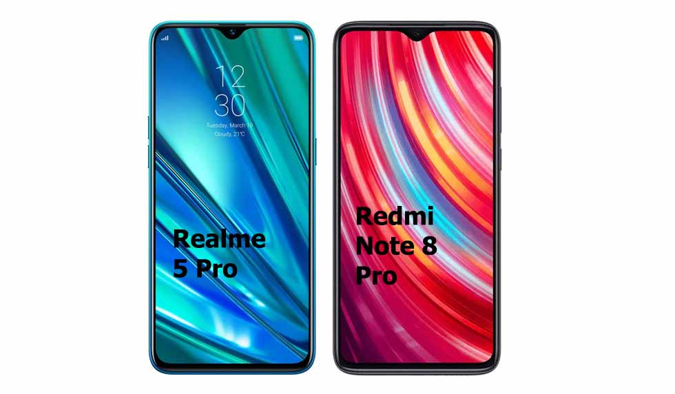 Realme 5 Pro vs Redmi Note 8 Pro Comparison