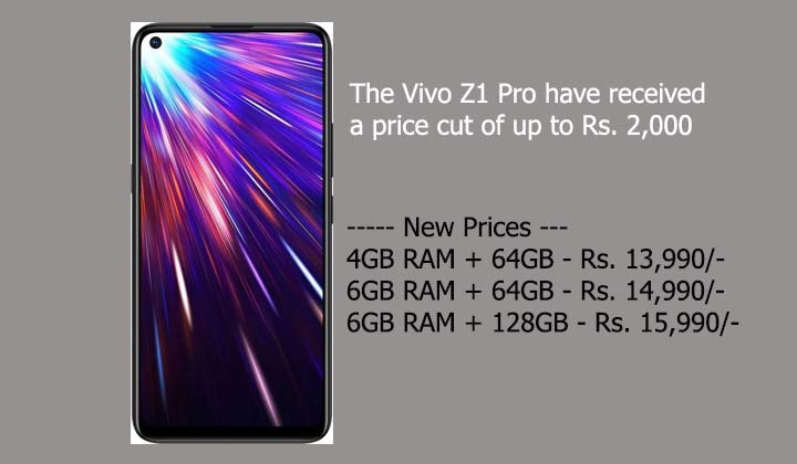Vivo Z1 Pro New Price