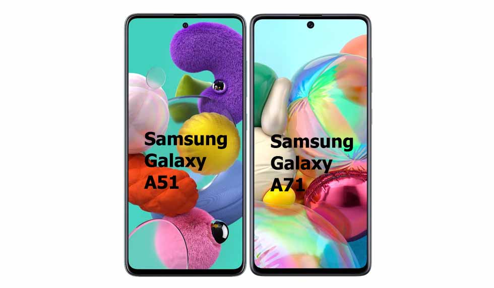 Samsung Galaxy A51 vs Samsung Galaxy A71 Comparison