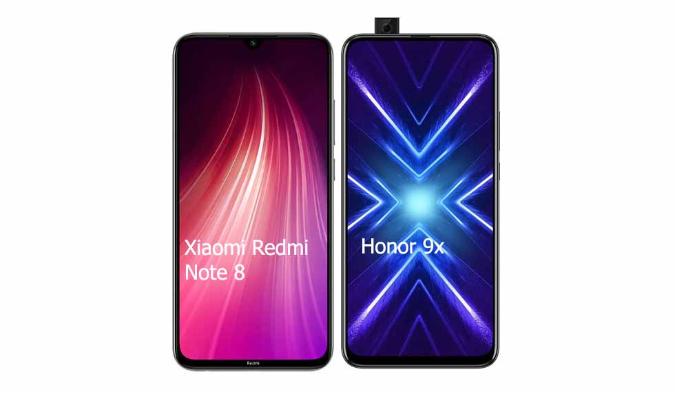 Honor 9x vs Xiaomi Redmi Note 8 Comparison