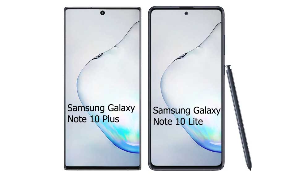 Samsung Galaxy Note 10 Lite vs Samsung galaxy Note 10 Plus
