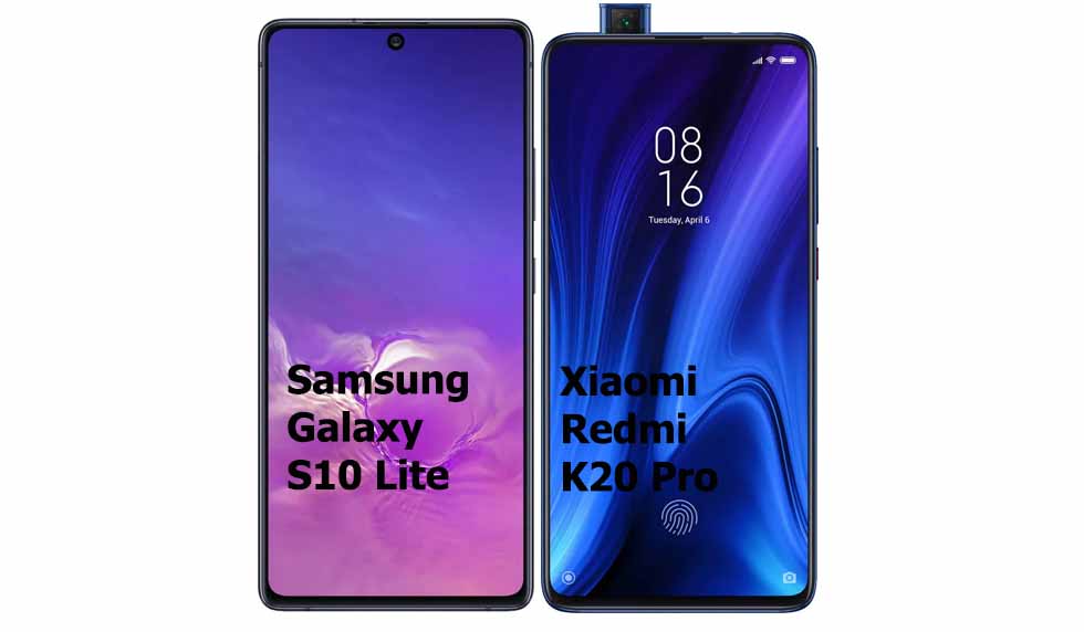 Samsung Galaxy S10 Lite vs Xiaomi Redmi K20 Pro comparison