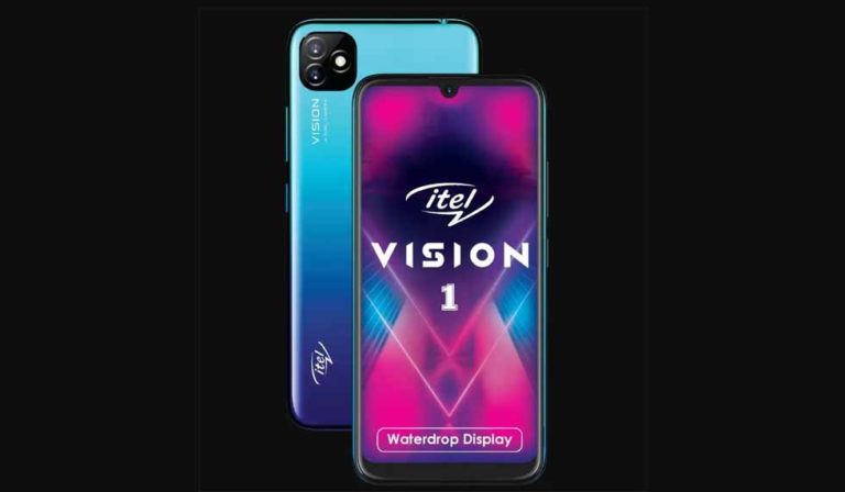 Смартфон itel vision 1 pro ds ice crystal blue l6502 обзор