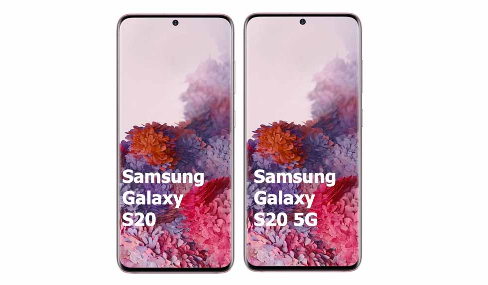 Samsung Galaxy S20 vs Samsung Galaxy S20 5G