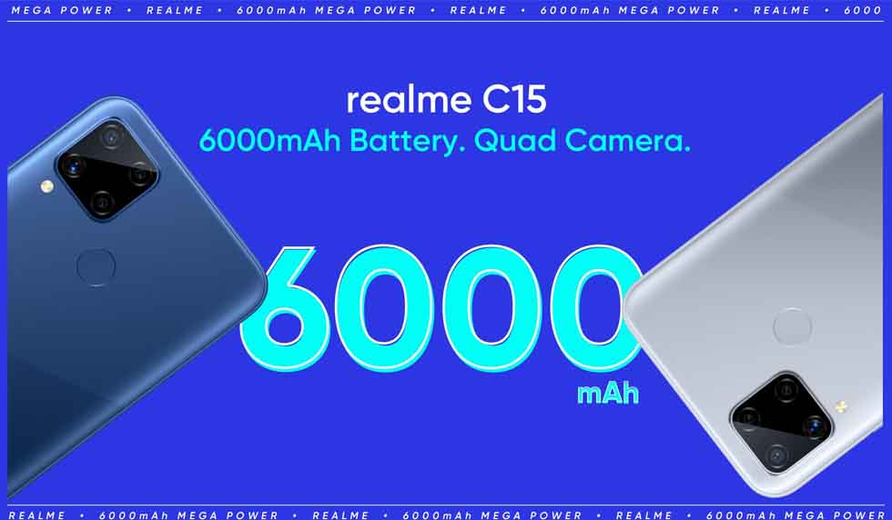 Realme C15 launch