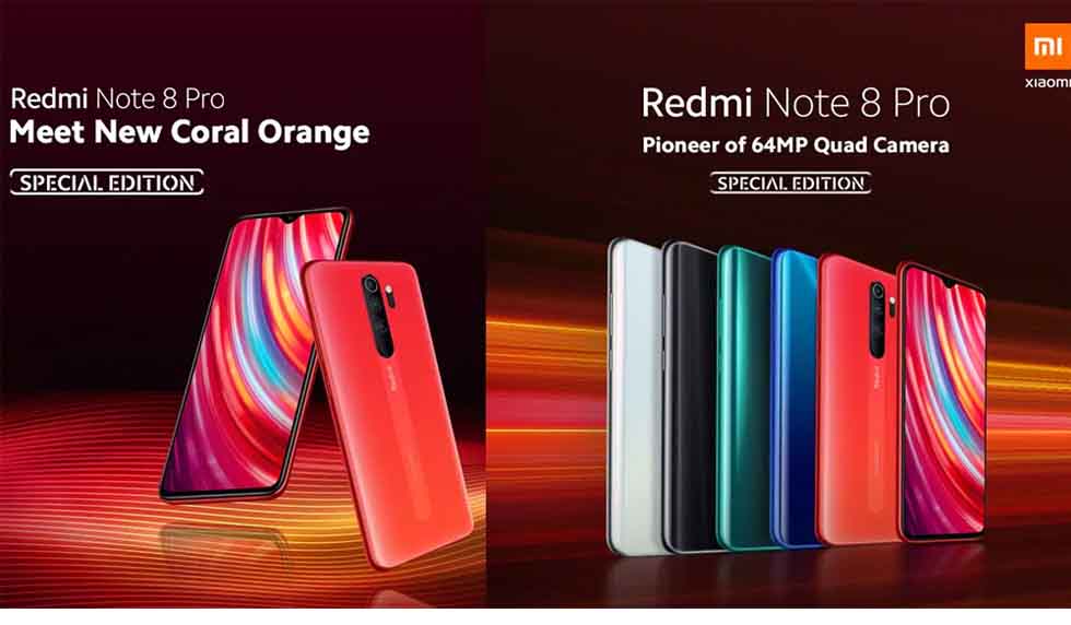 Xiaomi Redmi Note 8 Pro Coral Orange