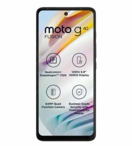 Motorola Moto G40 Fusion FAQs